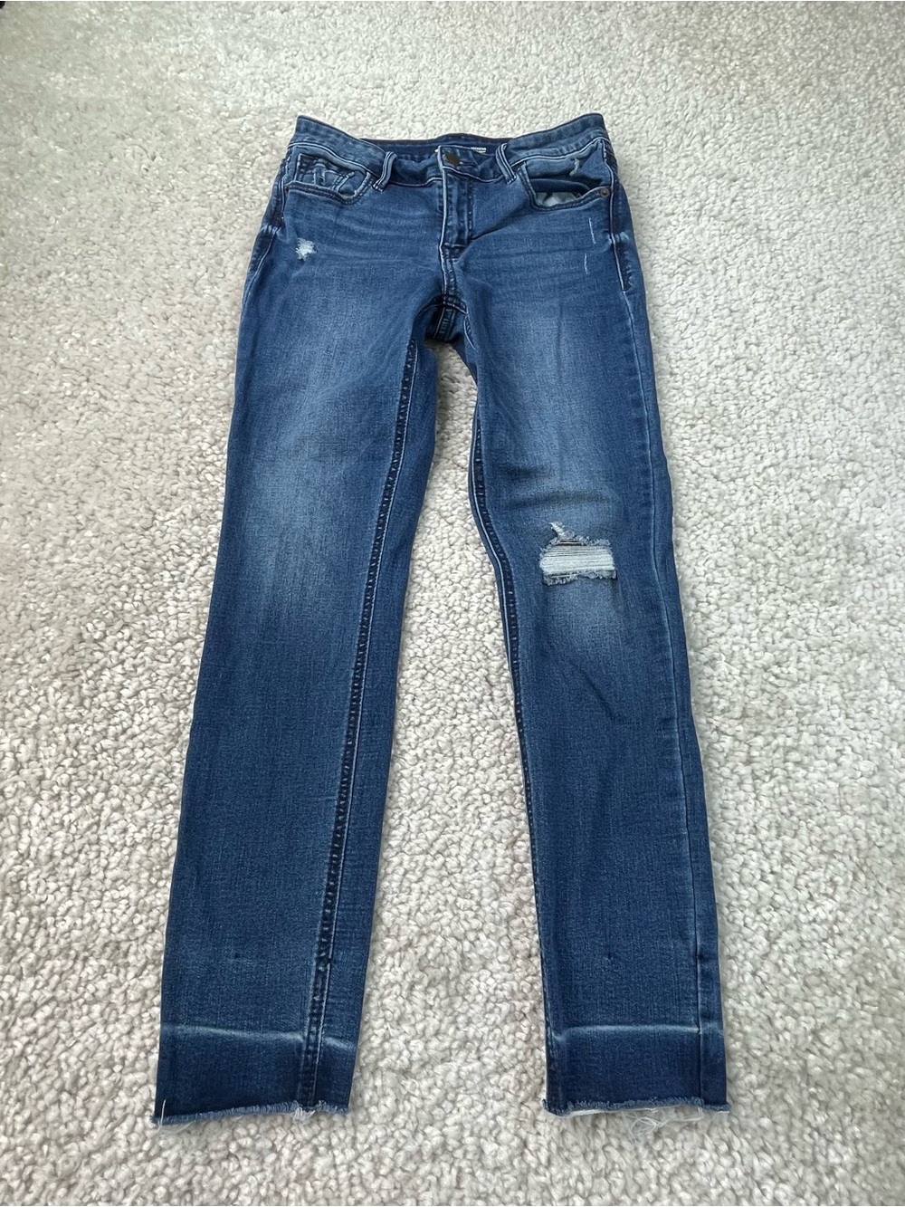 Old Navy rockstar, super skinny ankle jeans stretchy fitted size 2